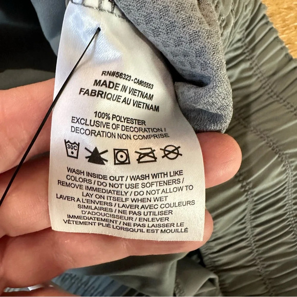 Nike Dri-Fit Training Women’s Gray Mid-Rise Running Athletic Trousers Sz 2X NWT - Picture 7 of 8